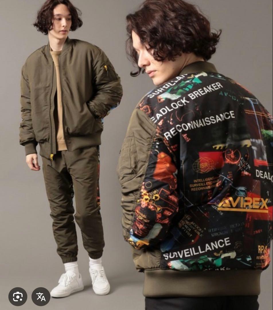 AVIREX MA-1 アビレックス　ファイターフォトタイプ