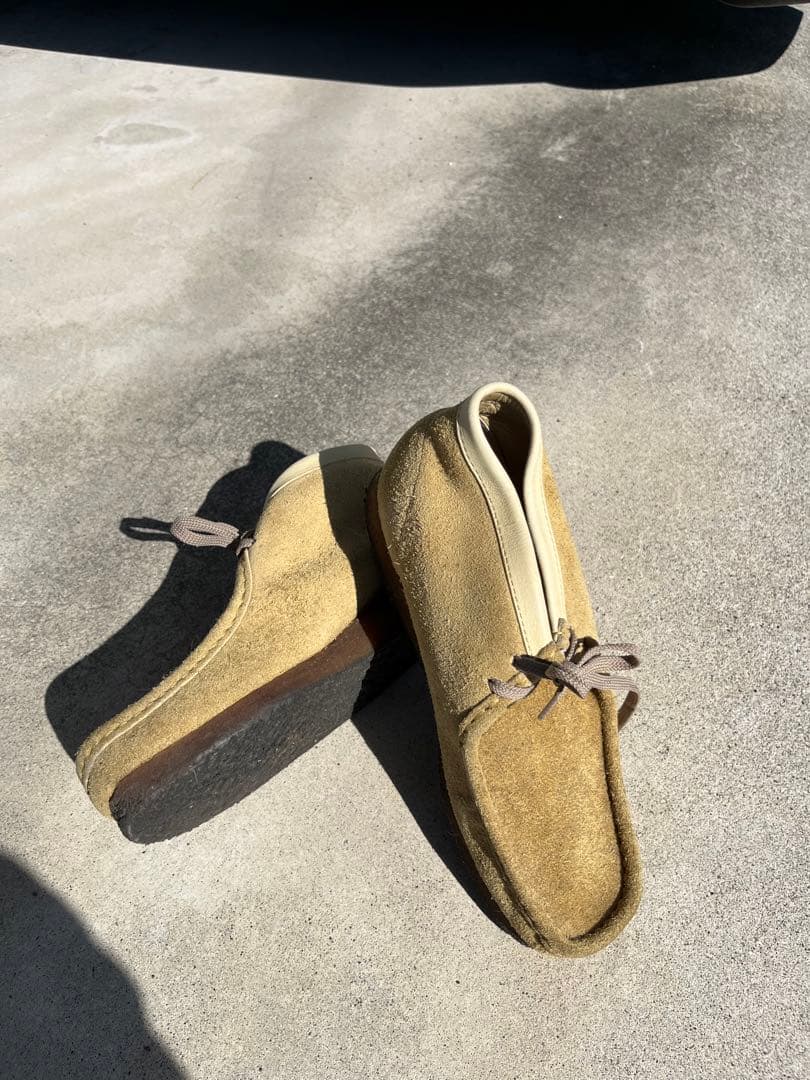 最終お値下げ！クラークス　ワラビー　ハイカット