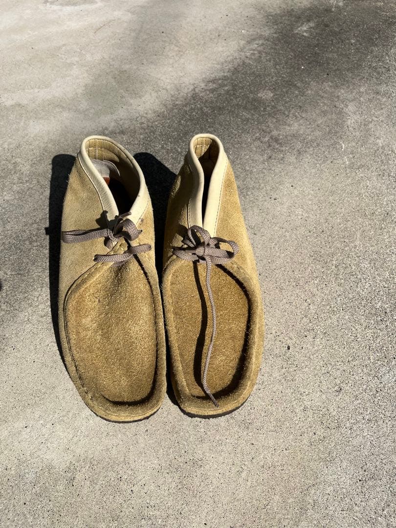 最終お値下げ！クラークス　ワラビー　ハイカット