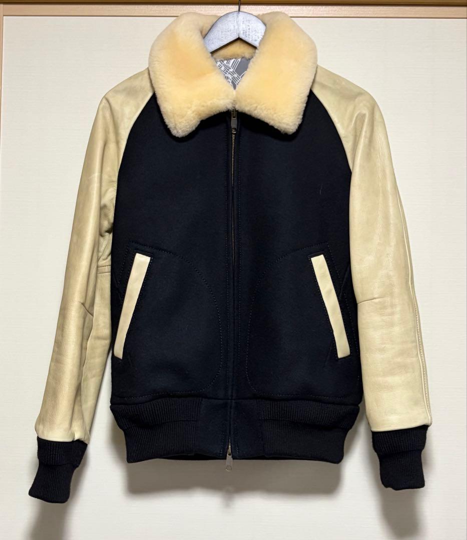 ナンバーナイン　ボア　スタジャン　ジャケット　サイズ２　レザー