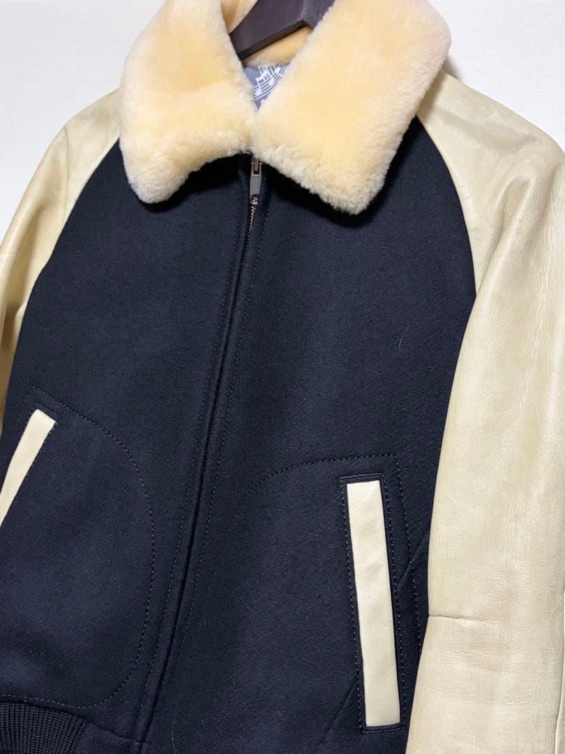 ナンバーナイン　ボア　スタジャン　ジャケット　サイズ２　レザー