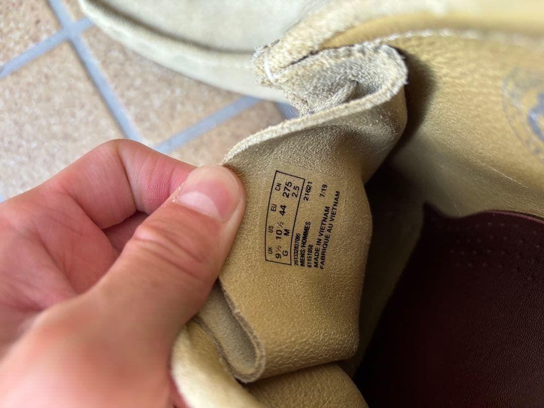 CLARKS/クラークス　Wallabee Boot/ワラビーブーツ メープル