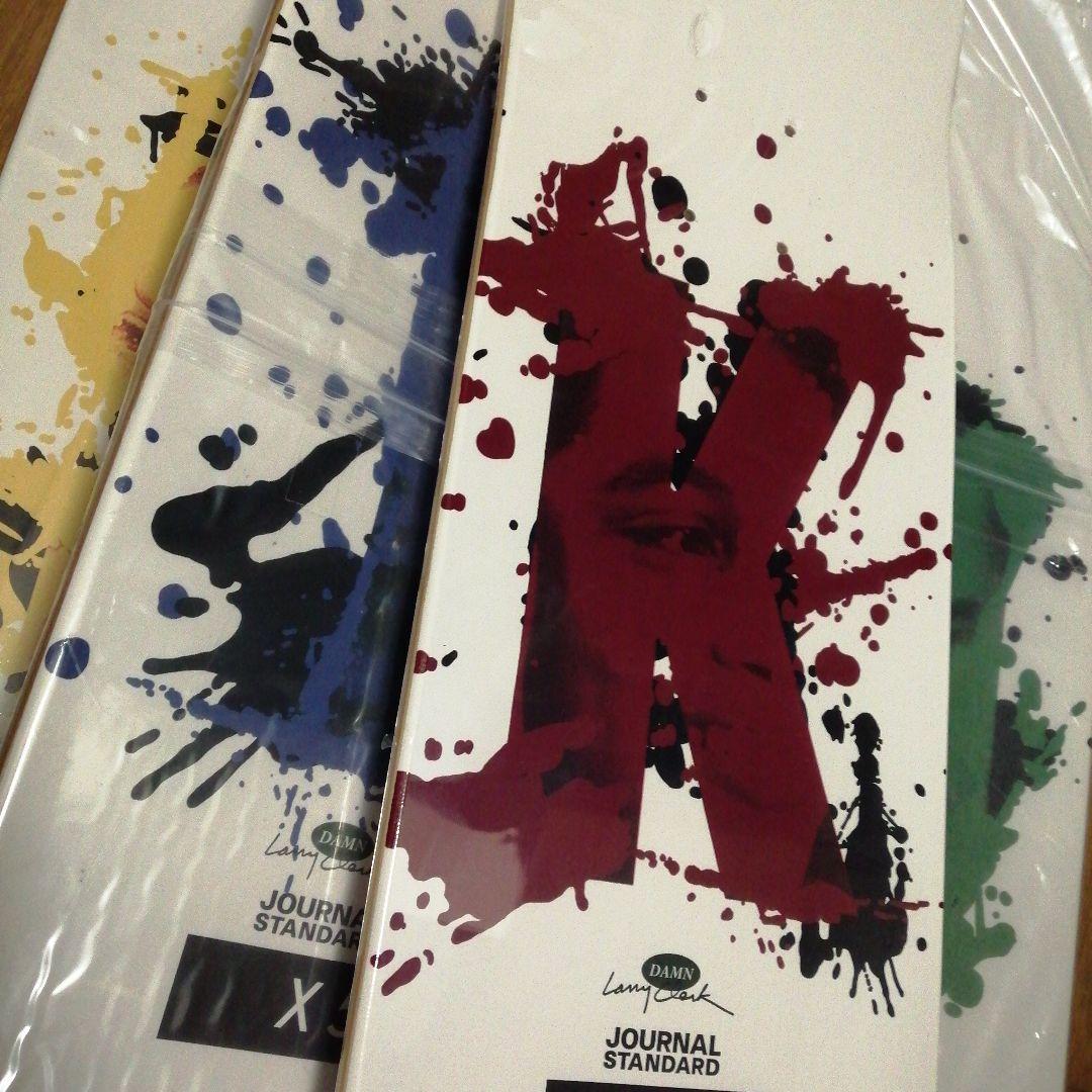 未使用　KIDS　Larry Clark　ラリー・クラーク　スケートデッキ　4枚