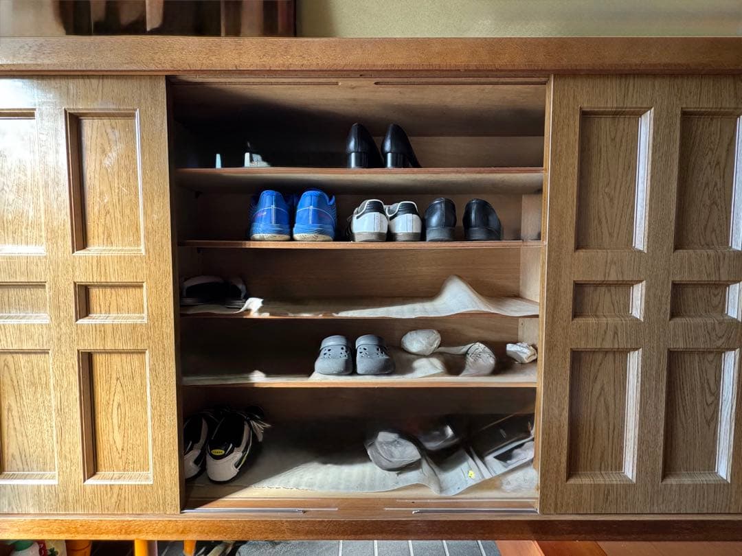 キ*タ様 ※購入前にコメント必須 靴棚 下駄箱 靴箱 シューズクローク 木製