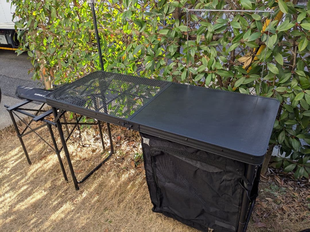 DOD　クッキングキング　TB5-723-BK　キッチンテーブル