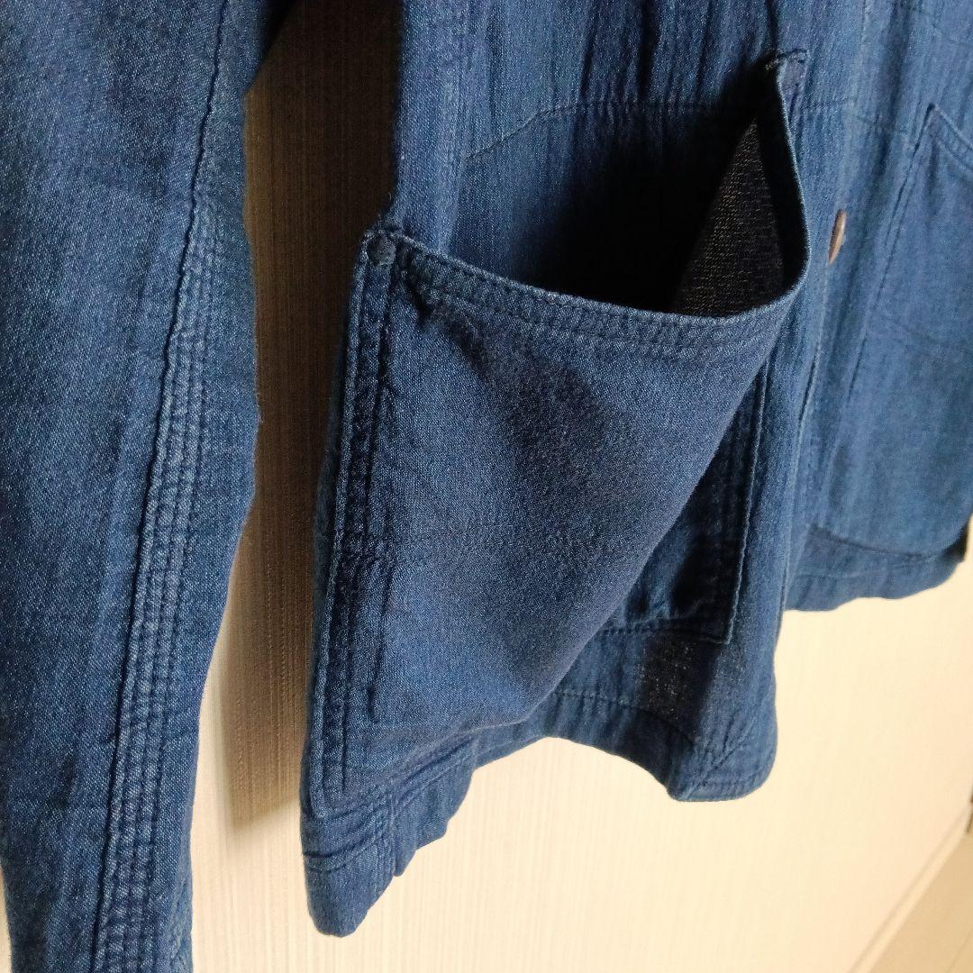 NIGEL CABOURN インディゴシャツジャケット テーラードジャケット