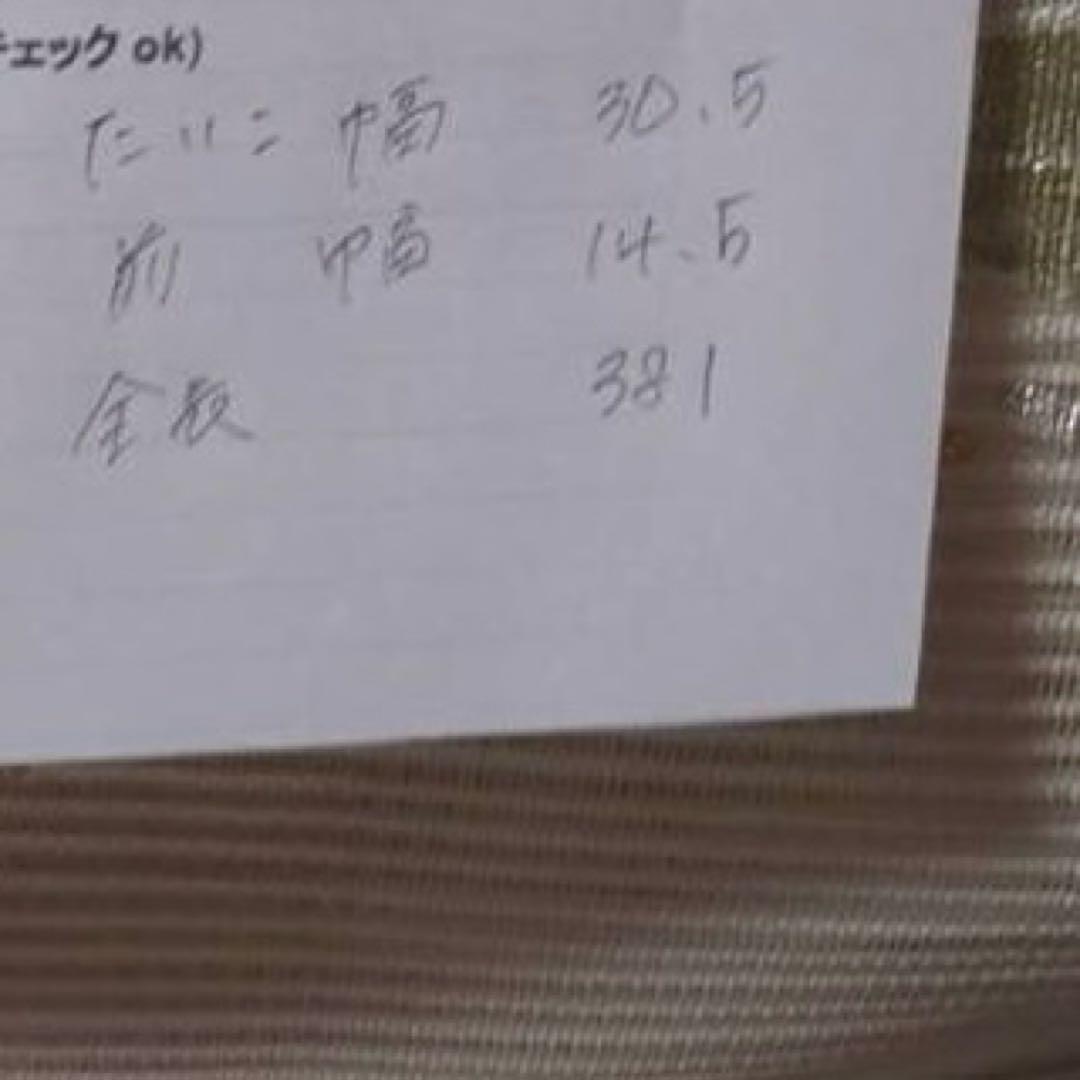 正絹　麻混合　羅　名古屋帯　夏帯　フ5-9の夏帯の6