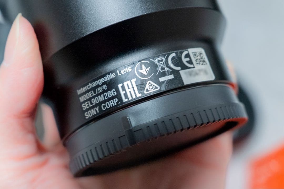 新品同様●SONY FE 90mm F2.8 Macro G OSSマクロレンズ