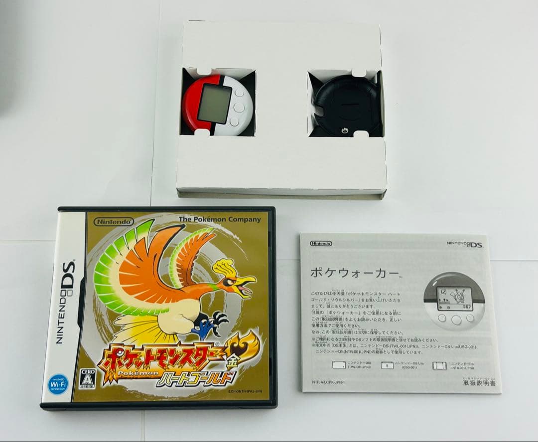 美品 Nintendo 3DS ポケットモンスター ハートゴールド ポケモン