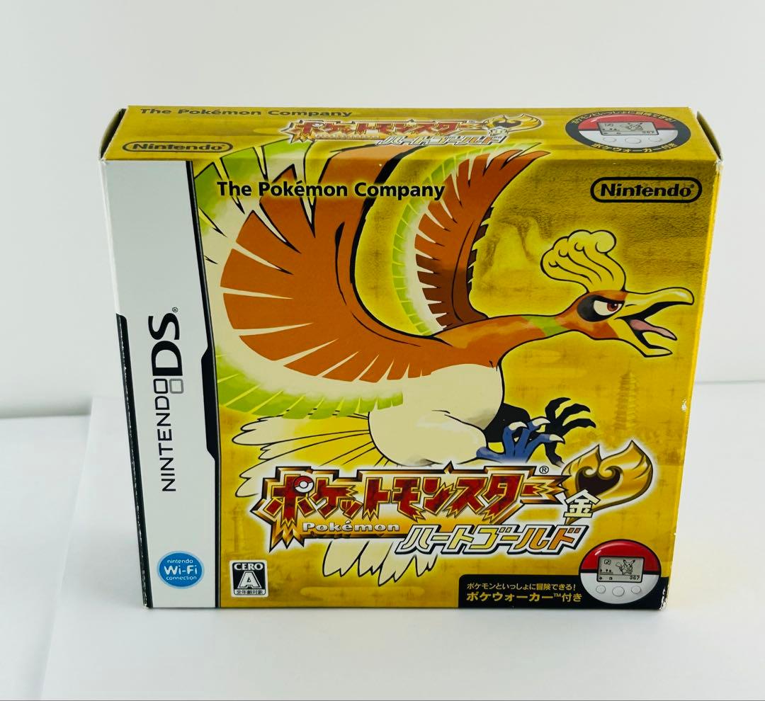 美品 Nintendo 3DS ポケットモンスター ハートゴールド ポケモン