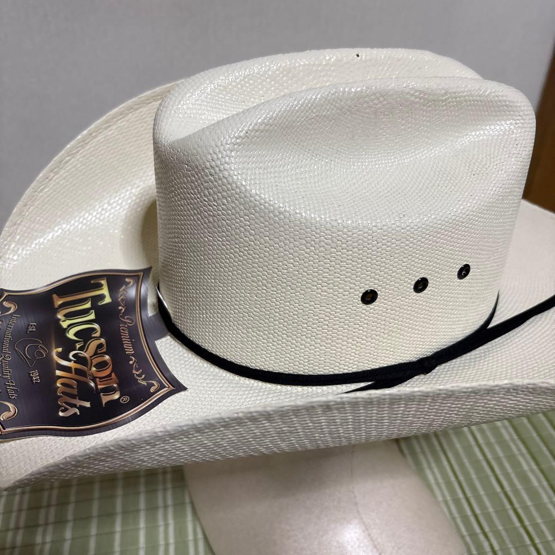 Tucson Hats カウボーイ　ハット　帽子　ウエスタン　ストローハット