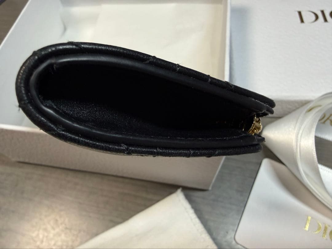 極美品！　ディオール　Lady Dior Yuzu キーケース