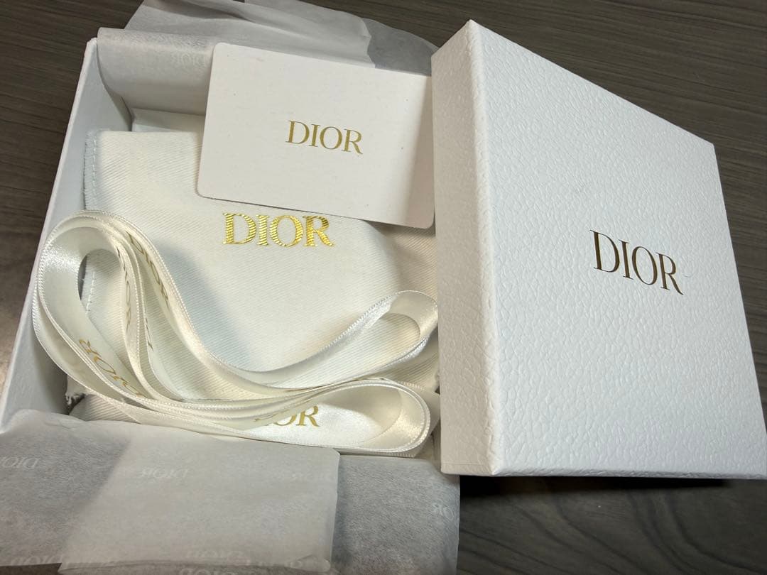 極美品！　ディオール　Lady Dior Yuzu キーケース