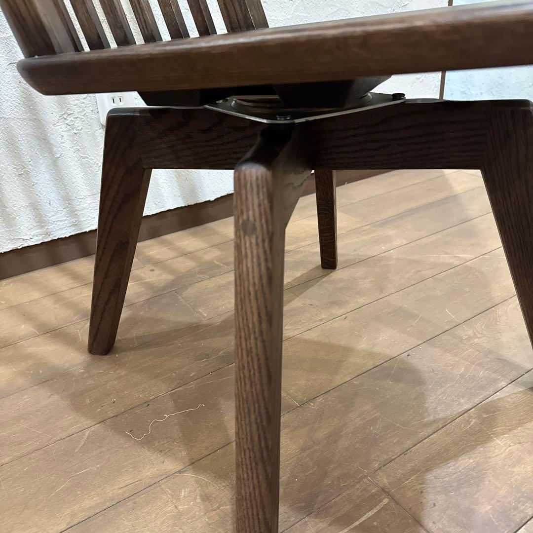 浜本工芸 ダイニングチェア DC-3958MR 回転椅子