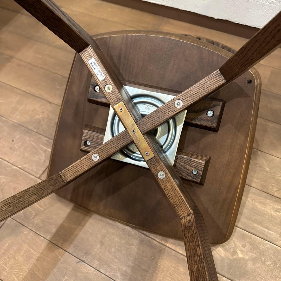 浜本工芸 ダイニングチェア DC-3958MR 回転椅子