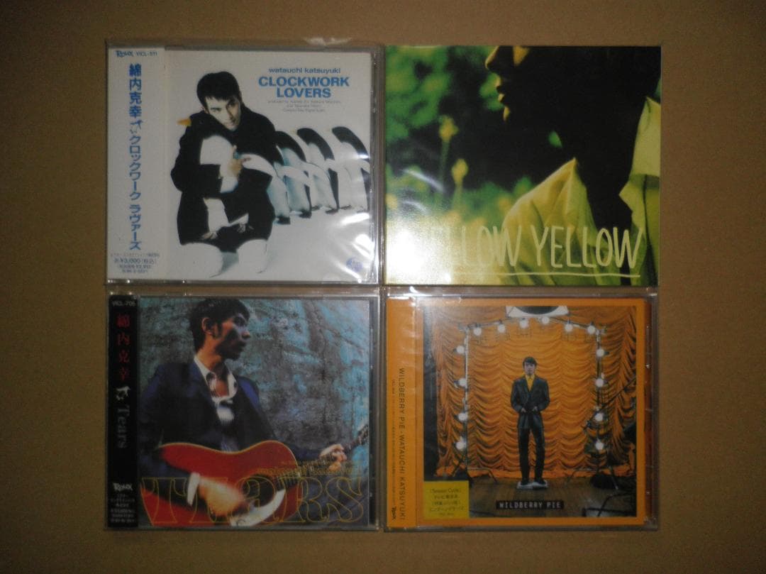 綿内克幸のCDを4タイトルセットで