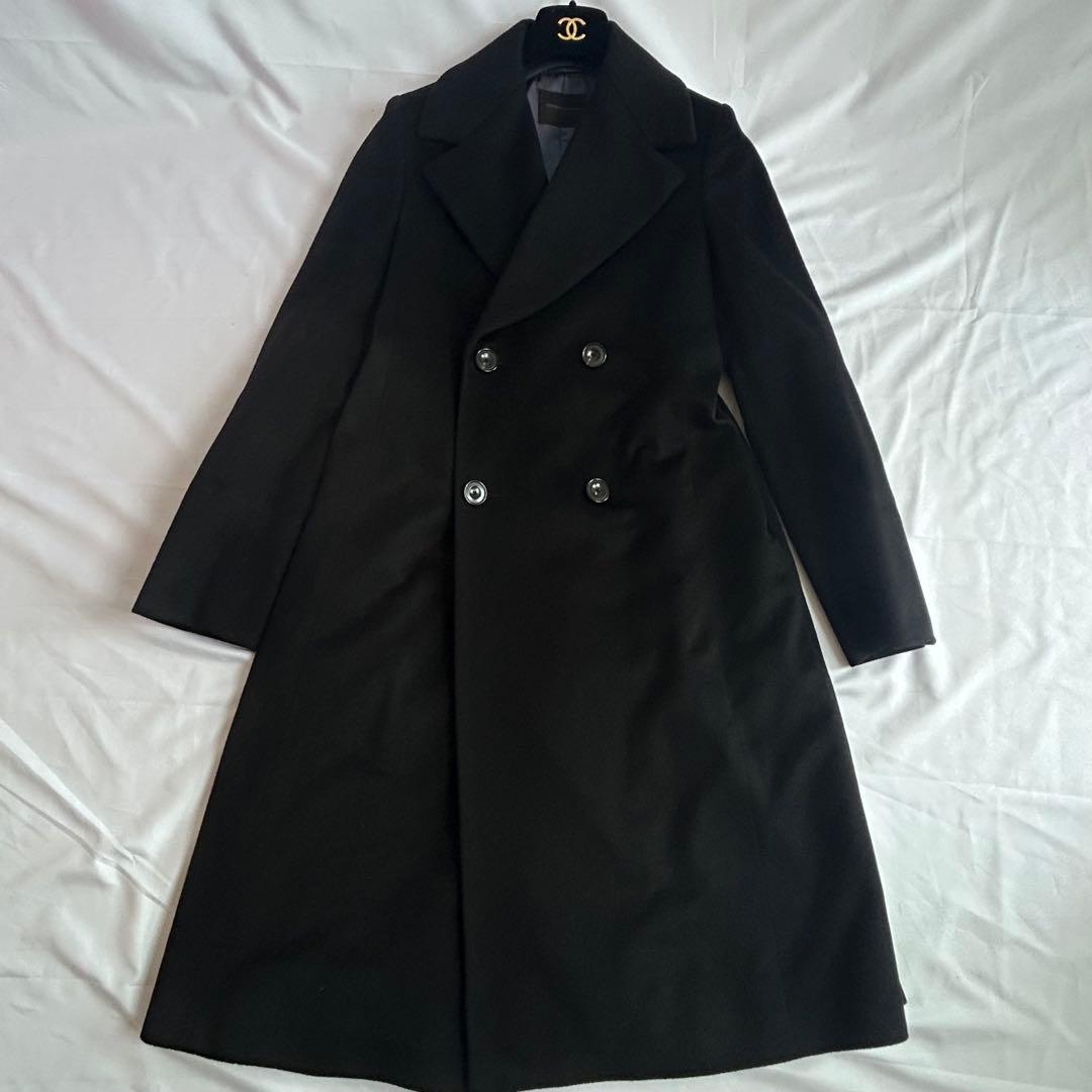 【美品】Tomorrowland ダブルチェスターコート カシミヤ100%