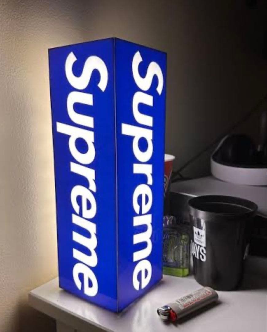 その他 Supreme Box Logo Lamp Blue