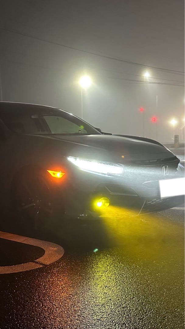 シビック イエローフォグランプ 純正オプション