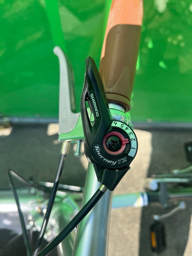 ［引き渡し限定］Ville 折りたたみ自転車 六段階変速付き