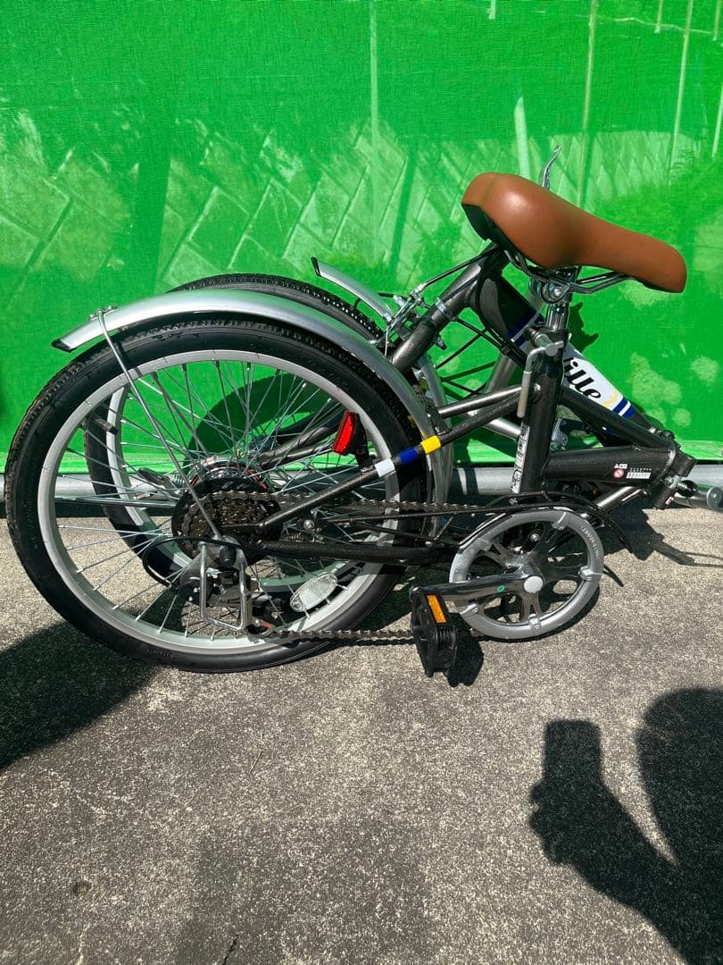［引き渡し限定］Ville 折りたたみ自転車 六段階変速付き