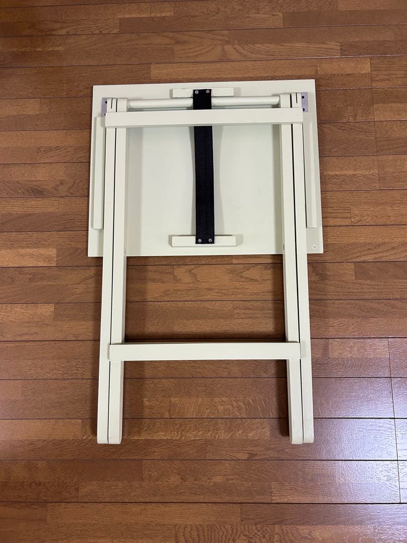 【美品】トールペイント風　折りたたみテーブル　アンティーク
