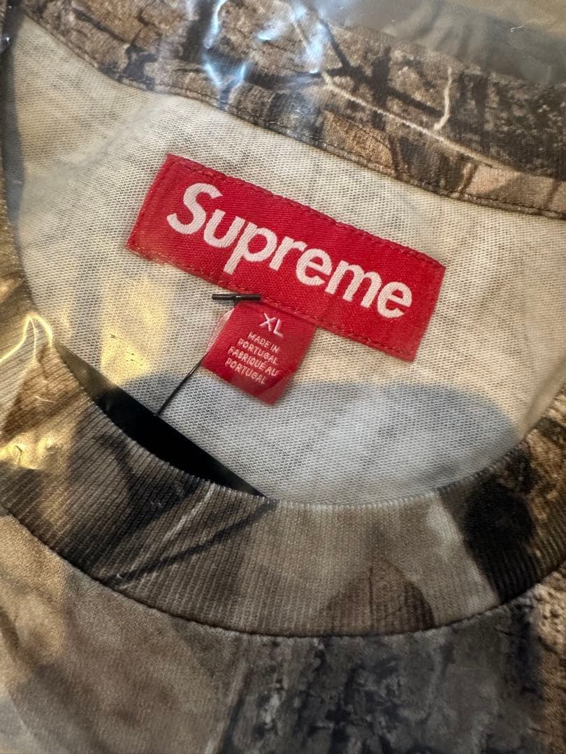 Supreme Small Box L/S Tee シュプリーム ロンT カモ