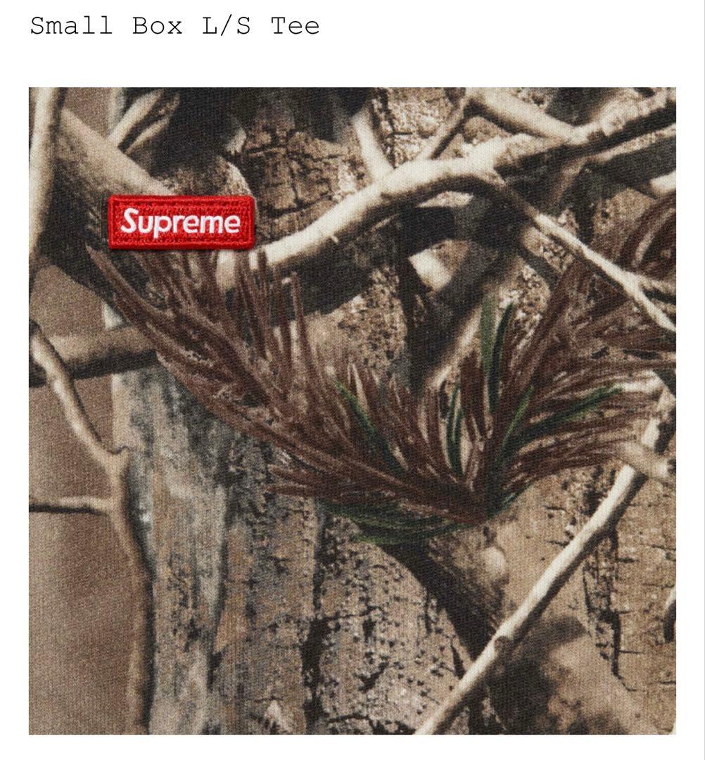 Supreme Small Box L/S Tee シュプリーム ロンT カモ