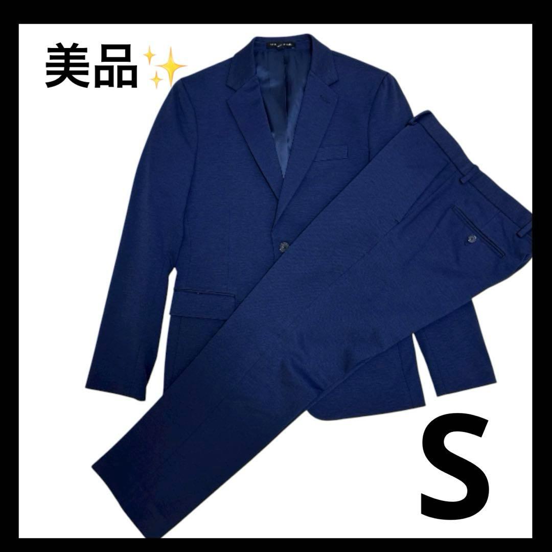 【美品✨️】バナナリパブリック ネイビー セットアップ ストレッチ 秋冬 S