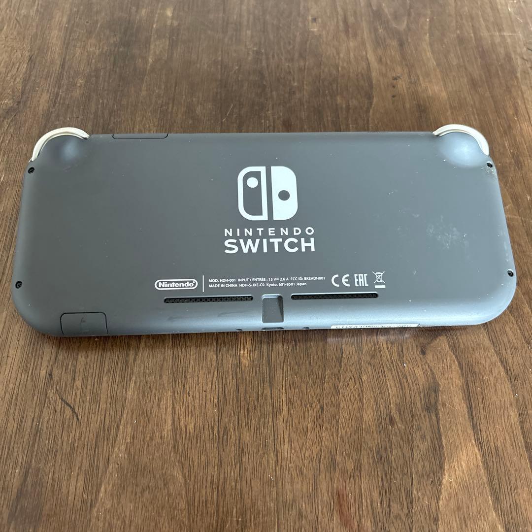Nintendo Switch Lite グレー ケース付き　スイッチライト