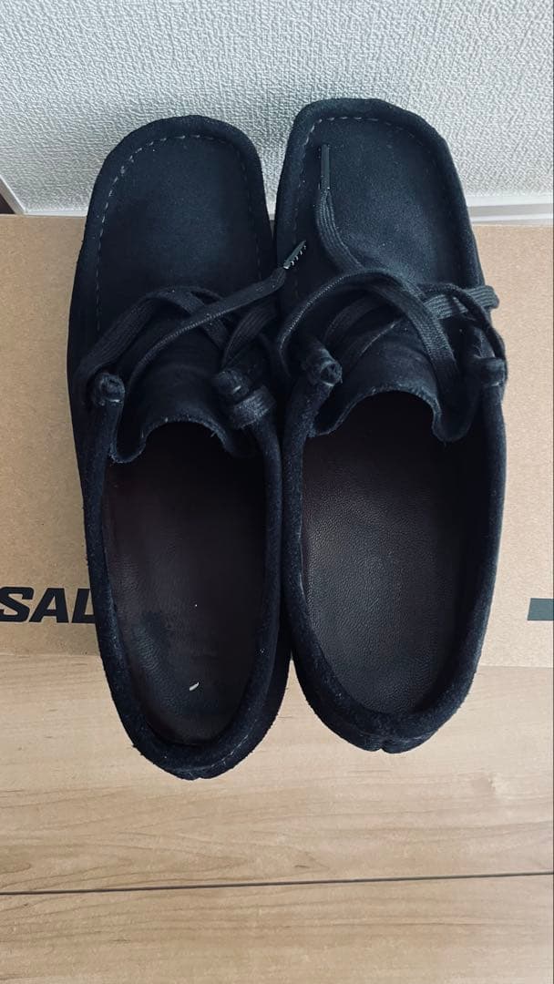 Clarks Wallabee / ワラビー（ブラックスエード） 26.5cm