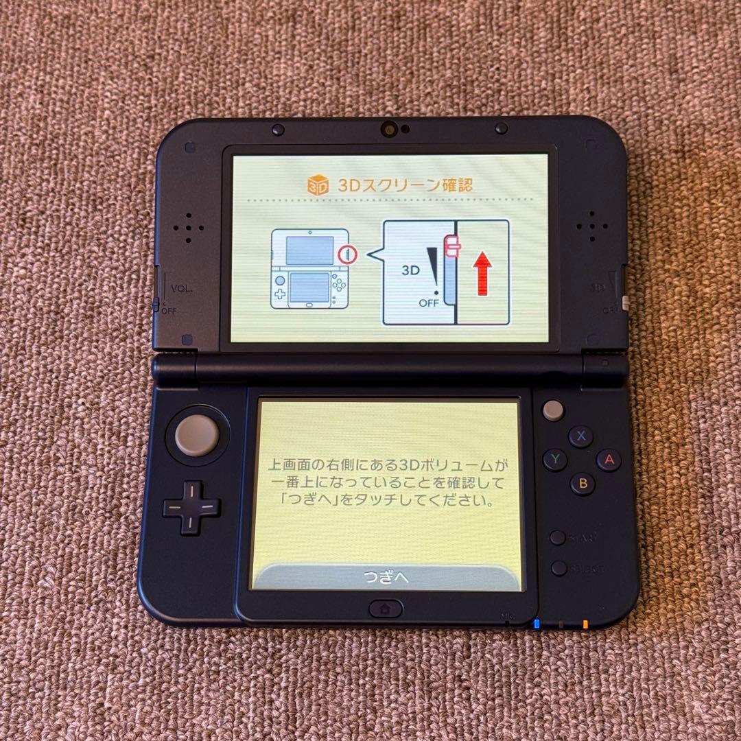 【新品未使用】Newニンテンドー3DS LL メタリックブルー 上下IPS搭載
