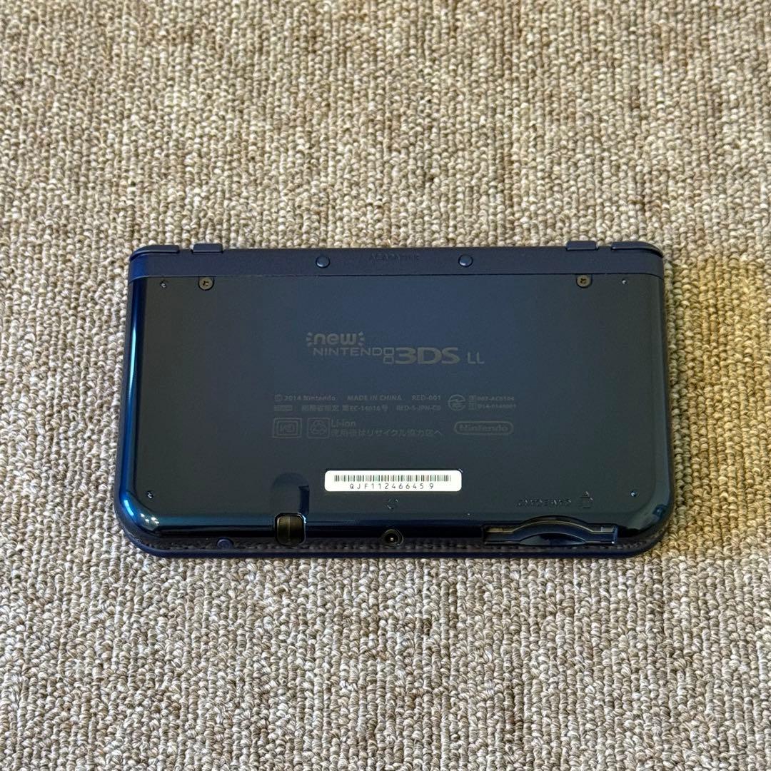 【新品未使用】Newニンテンドー3DS LL メタリックブルー 上下IPS搭載