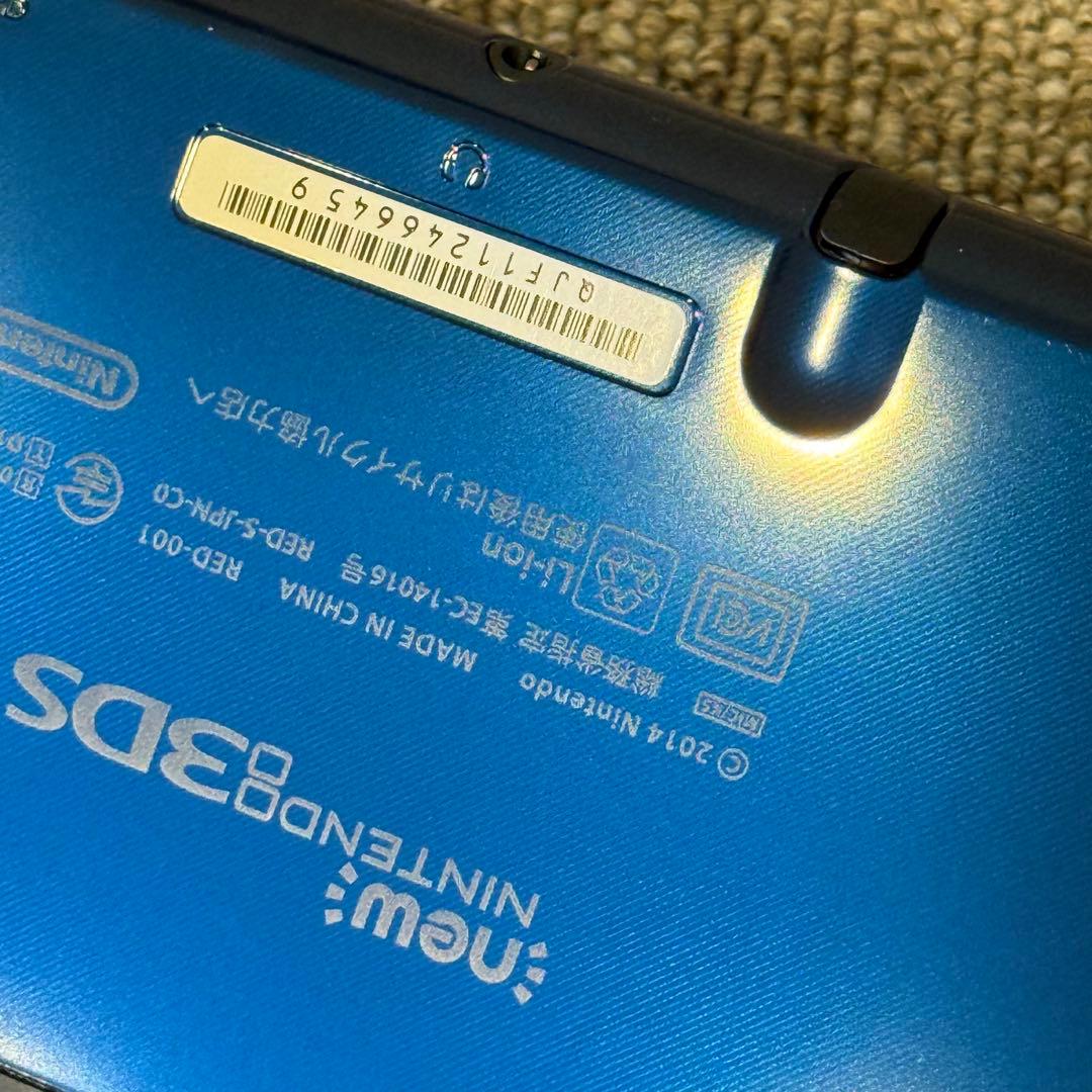 【新品未使用】Newニンテンドー3DS LL メタリックブルー 上下IPS搭載