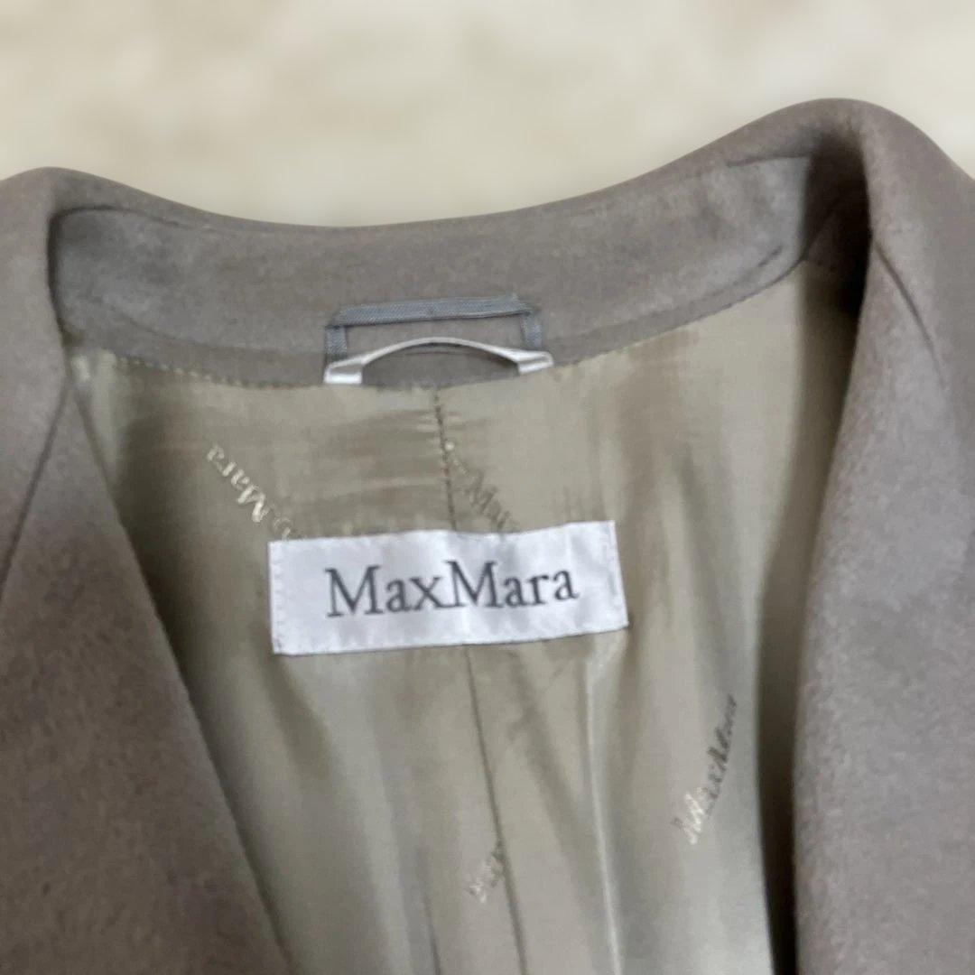 MaxMara カシミア アンゴラ チェスターコート 40