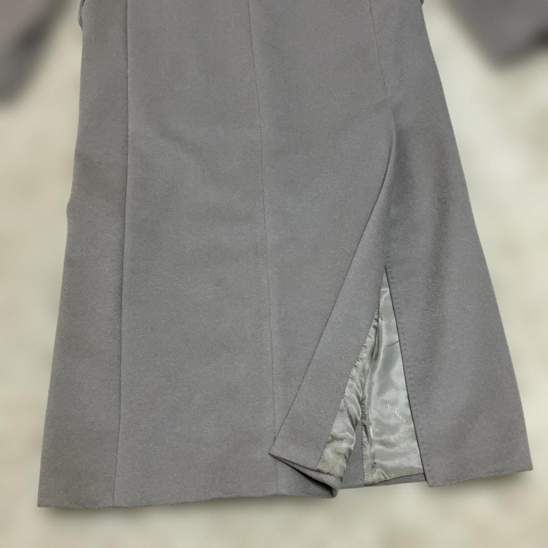 MaxMara カシミア アンゴラ チェスターコート 40