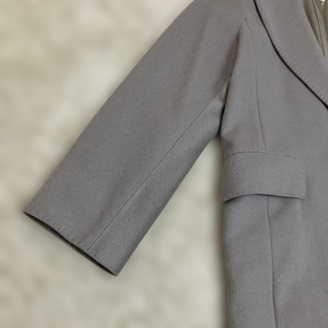 MaxMara カシミア アンゴラ チェスターコート 40