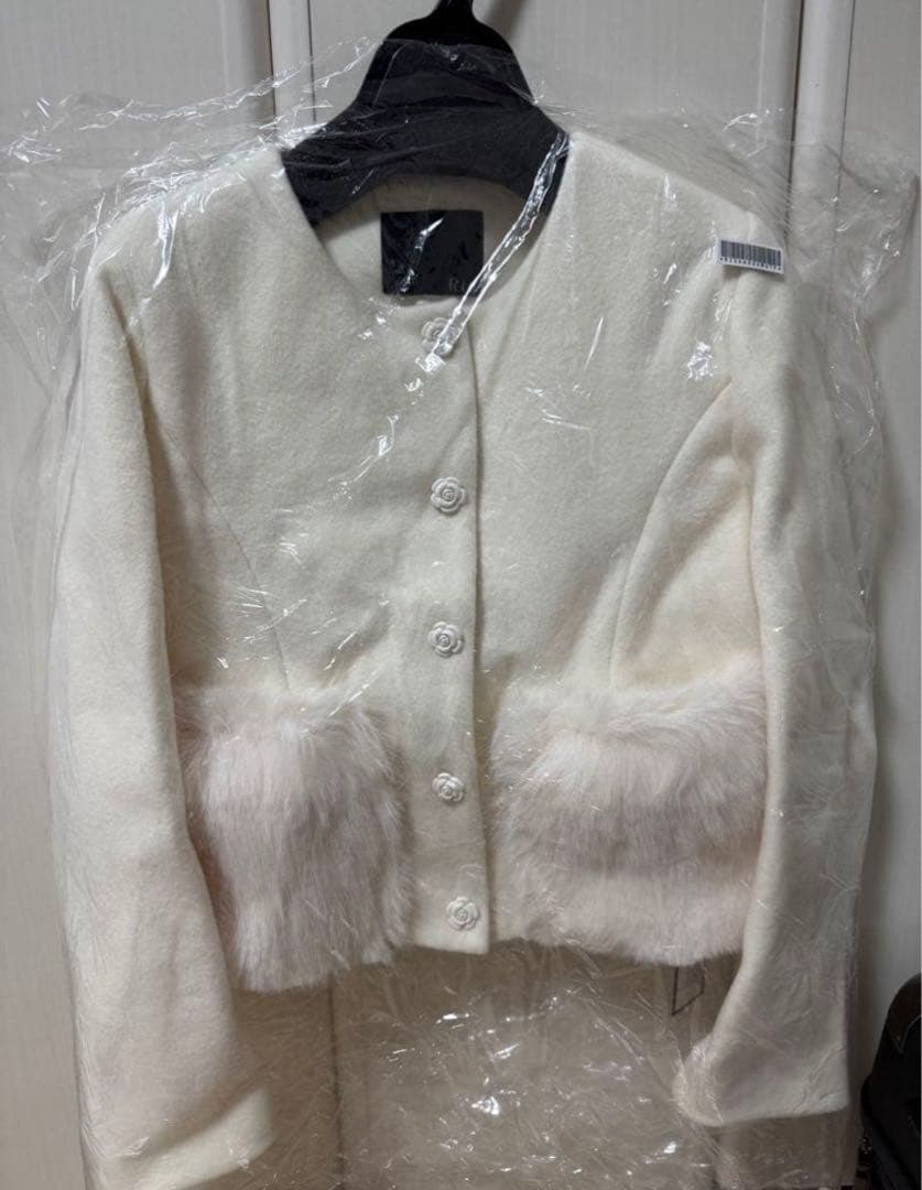 Riu リウ　Rose no collar jacket