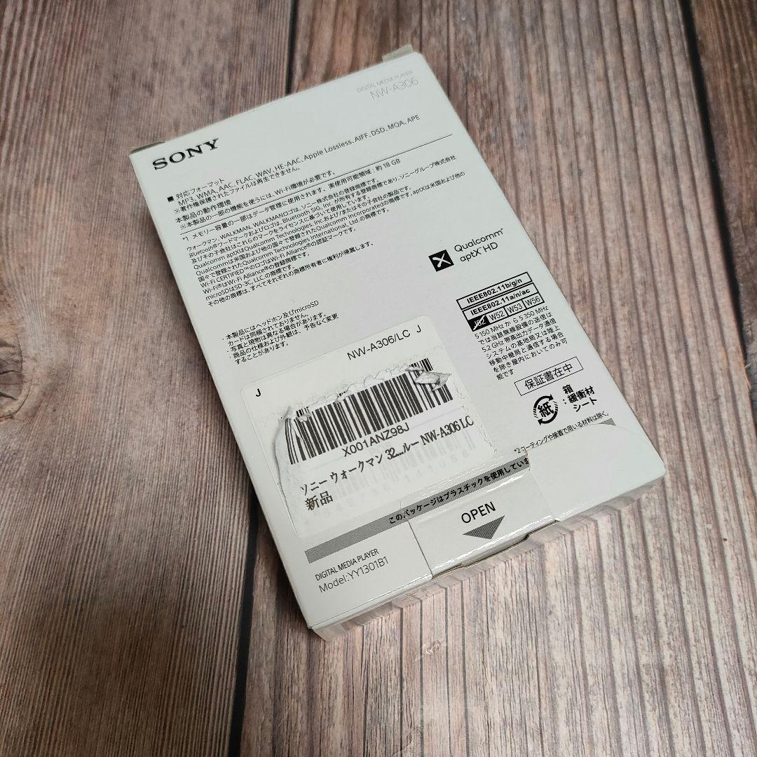 ソニーウォークマン A300シリーズ 32GB　NW-A306 新品近い