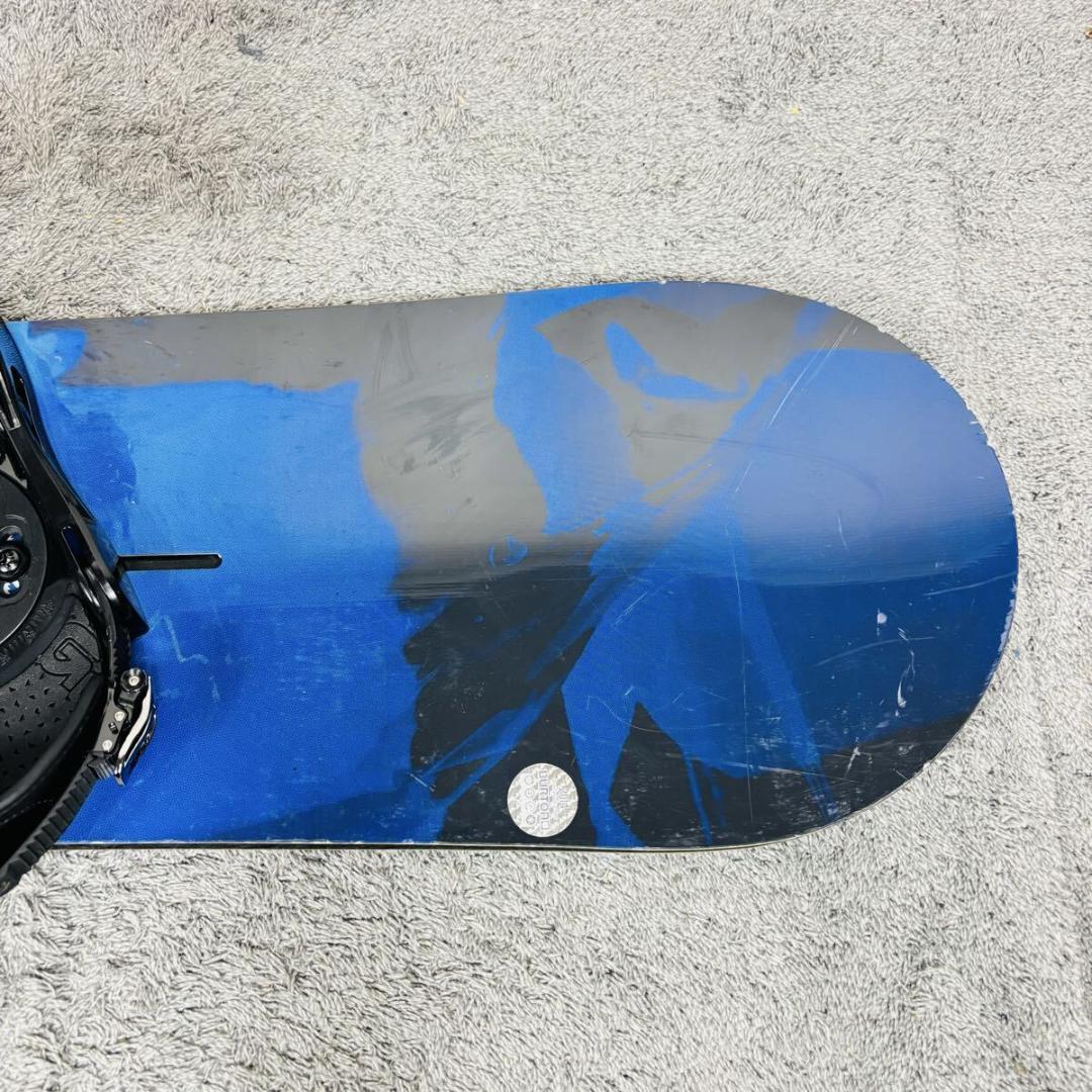 バートン クラッシュ スノーボード 151センチ 板 ビンディング M