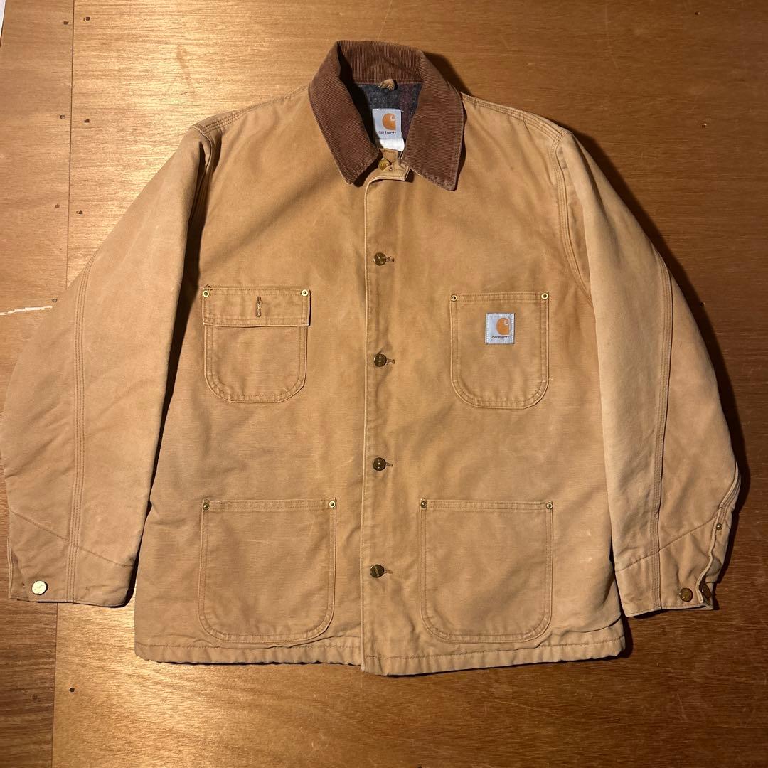 Carhartt ミシガン チョアコート ブラウン