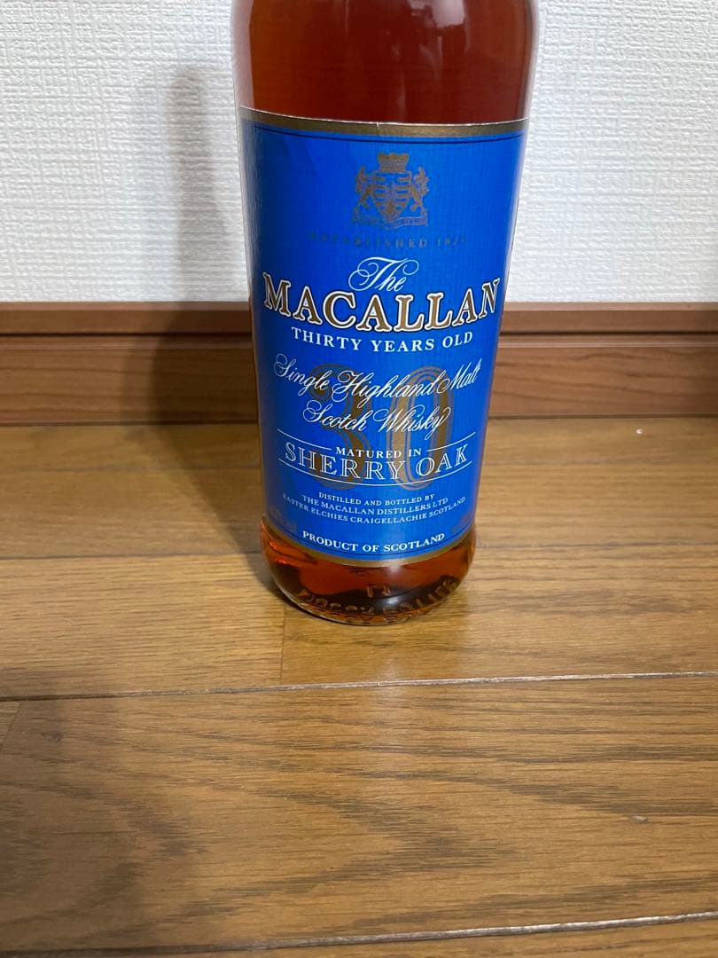 I*e様 マッカラン 30年 シェリーオークカスク ブルーラベル 700ml 4