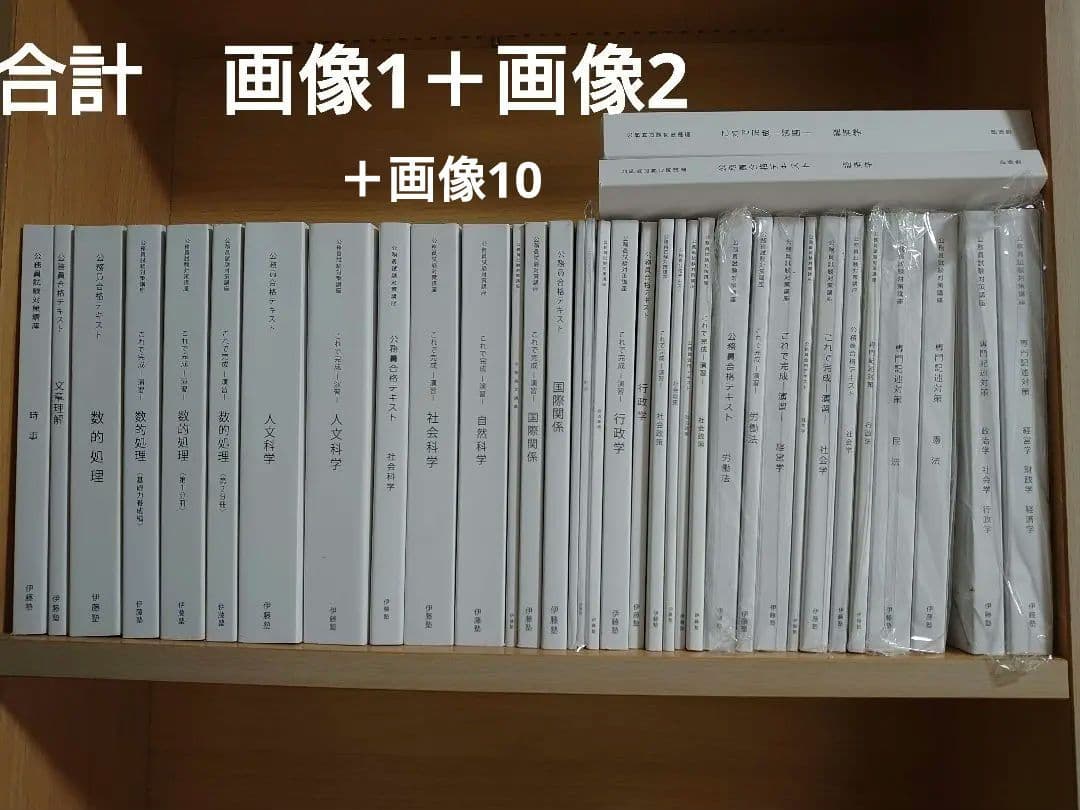 伊藤塾　テキスト　公務員試験　　地方上級/国家一般職　国家専門職　裁判所事務官