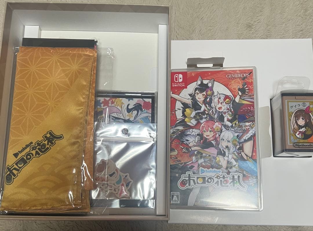 Nintendo Switch ソフト ホロライブ ホロの花札 特装版