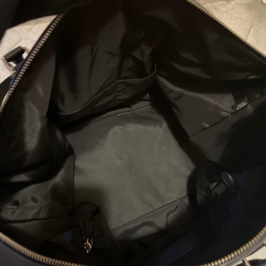 最終値下げ！coach レザーボストンバック