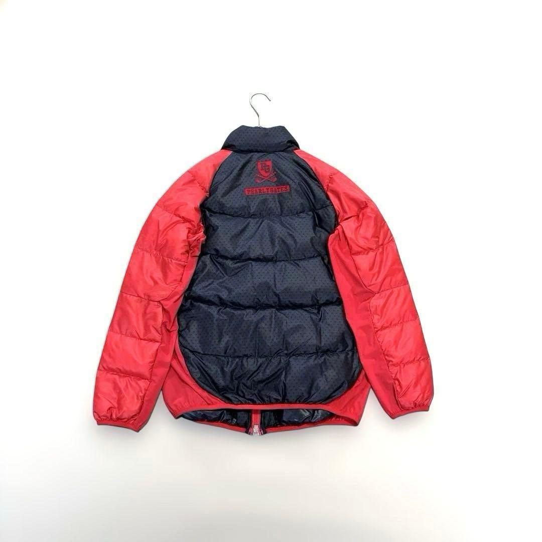 パーリーゲイツ ジャケット ブルゾン　0/S ダウン　バイカラー　ゴルフ