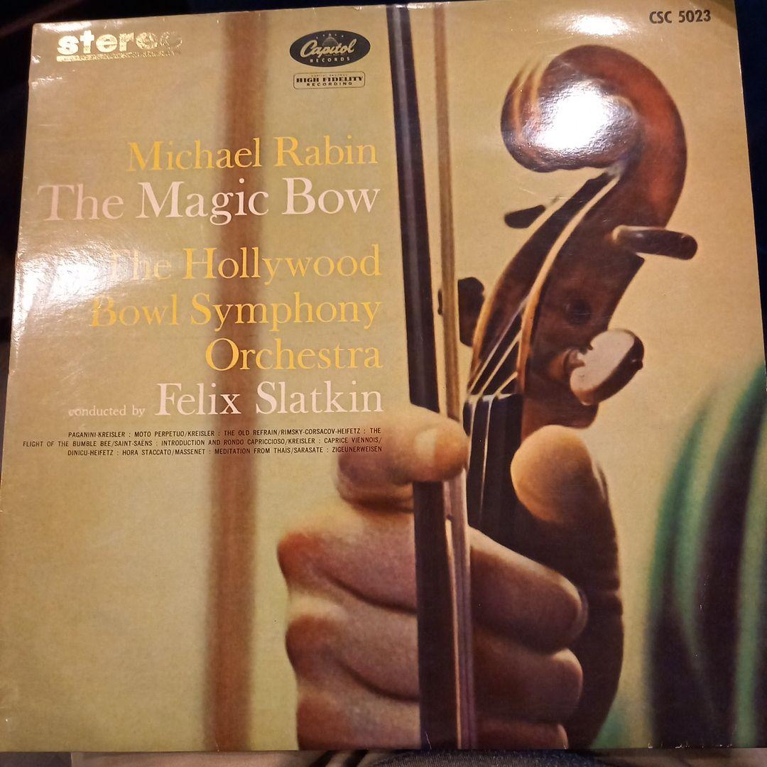 赤盤レコード　マイケル・レビン　THE MAGIC BOW CSC-5023