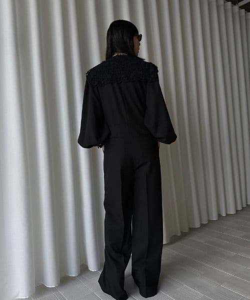 SAILOR LACE COLLAR JUMP SUIT　アメリヴィンテージ