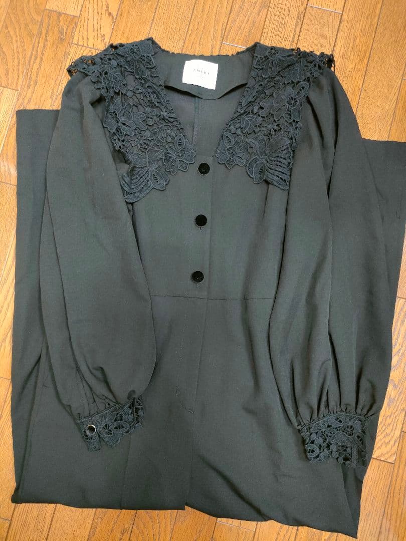 SAILOR LACE COLLAR JUMP SUIT　アメリヴィンテージ