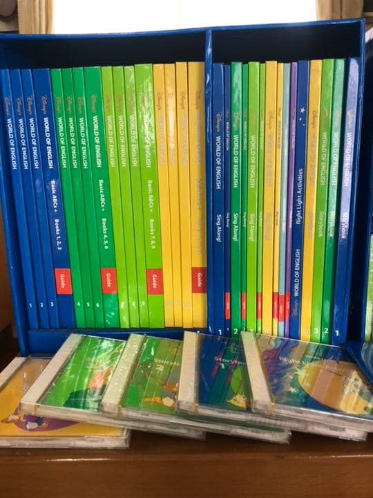 ディズニー英語システムのCDと本